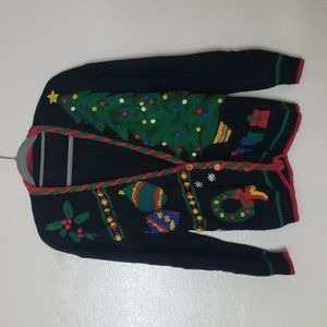 Urban Outfitters Renewal Vintage Christmas Cardigan
